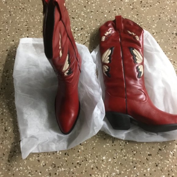 Jeffrey Campbell cowgirl boots size 12 New